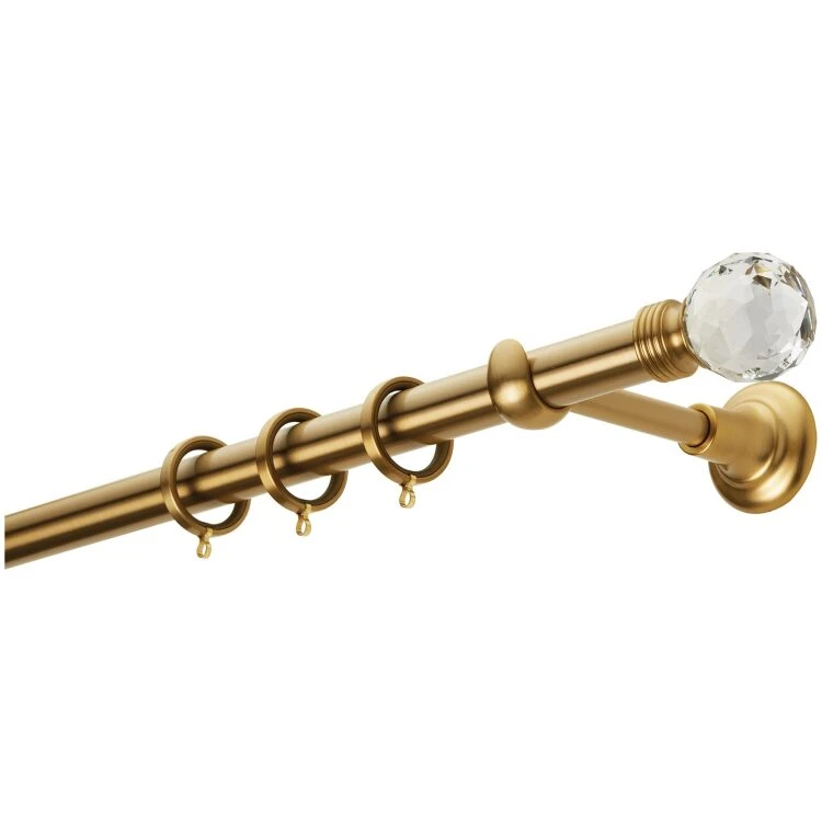 Μεταλλικά κουρτινόξυλα Φ35mm