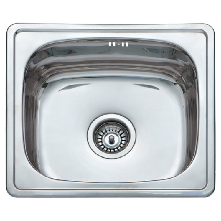 ΝΕΡΟΧΥΤΗΣ ΑΝΟΞΕΙΔΩΤΟΣ 1 ΓΟΥΡΝΑ 480x430x170mm ECO SINK