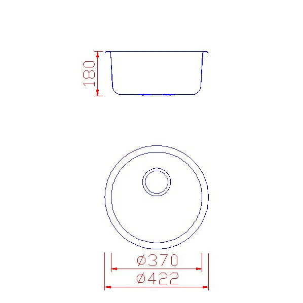 ΝΕΡΟΧΥΤΗΣ ΑΝΟΞΕΙΔΩΤΟΣ 1 ΓΟΥΡΝΑ ΣΤΡΟΓΓΥΛΟΣ Φ422x422x170 ECO SINK ΝΕΡΟΧΥΤΗΣ ΑΝΟΞΕΙΔΩΤΟΣ 1 ΓΟΥΡΝΑ ΣΤΡΟΓΓΥΛΟΣ Φ422x422x170 ECO SINK