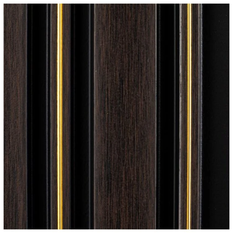 Αριστερό προφίλ για Πάνελ τοίχου Mika Wall Line Dark Chocolate