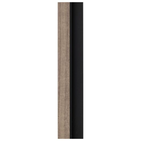 Αριστερό προφίλ για Πάνελ τοίχου Mika Wall Line Grey/Black