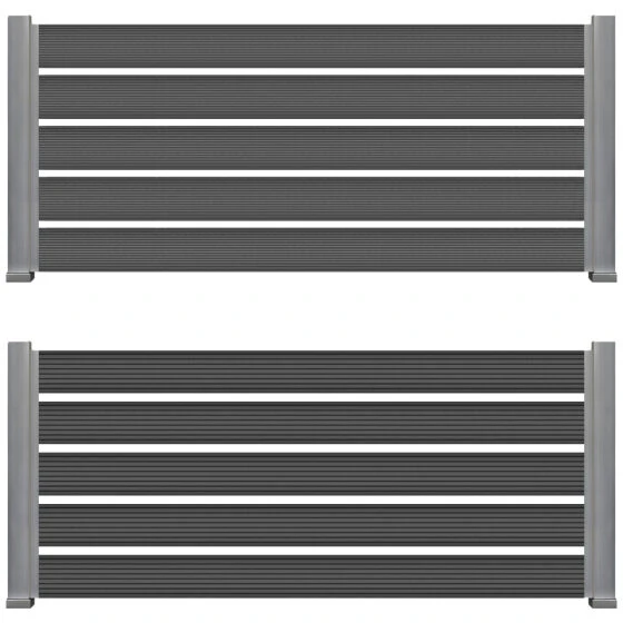 WPC ΠΕΡΙΦΡΑΞΗΣ 20/140mm D.GREY 50
