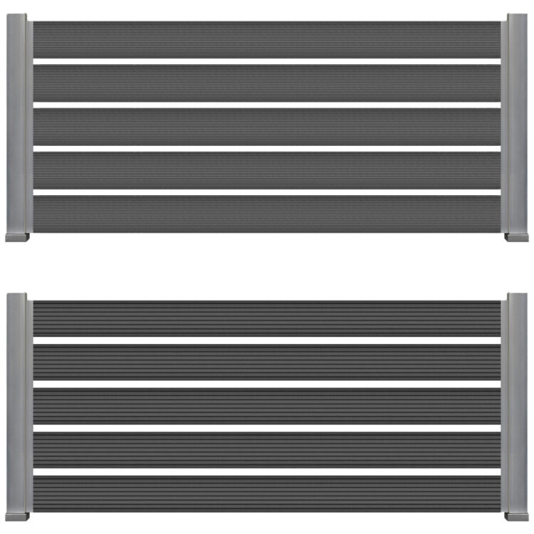 WPC ΠΕΡΙΦΡΑΞΗΣ 20/140mm D.GREY 50