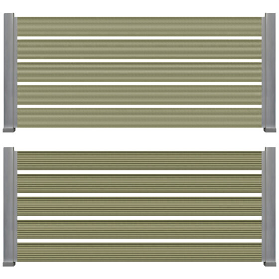 WPC ΠΕΡΙΦΡΑΞΗΣ 20/120mm OLIVE 50170