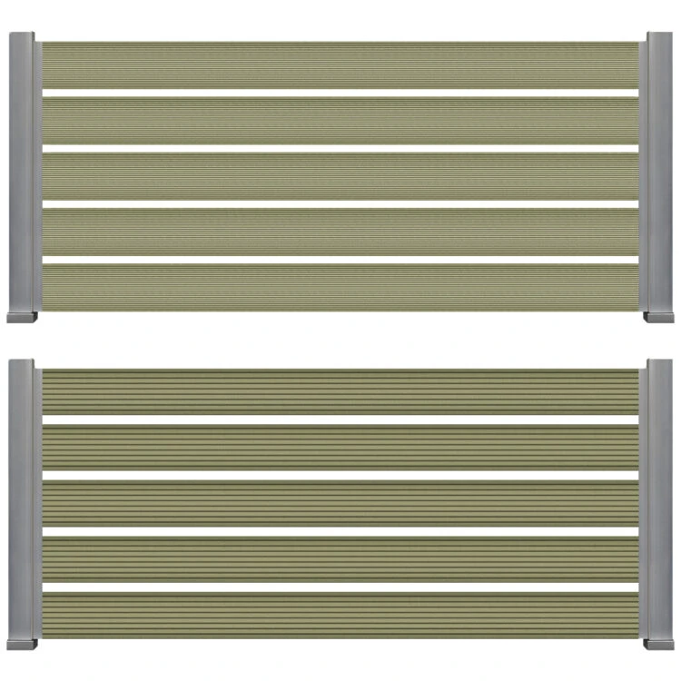 WPC ΠΕΡΙΦΡΑΞΗΣ 20/120mm OLIVE 50170