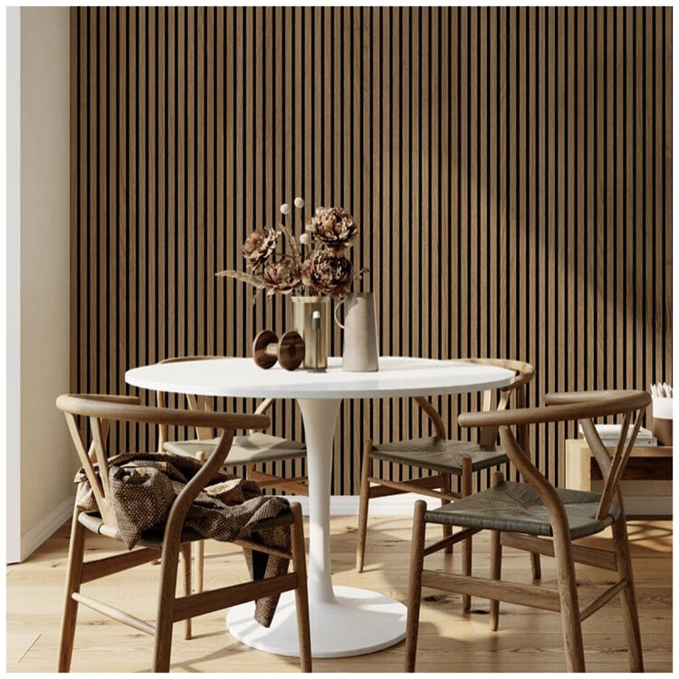 Wood Look Brown Μαύρο Πάνελ Τοίχου, Πάνελ Διακόσμησης Σπιτιού Τοίχου PS-Premium Ποιότητα