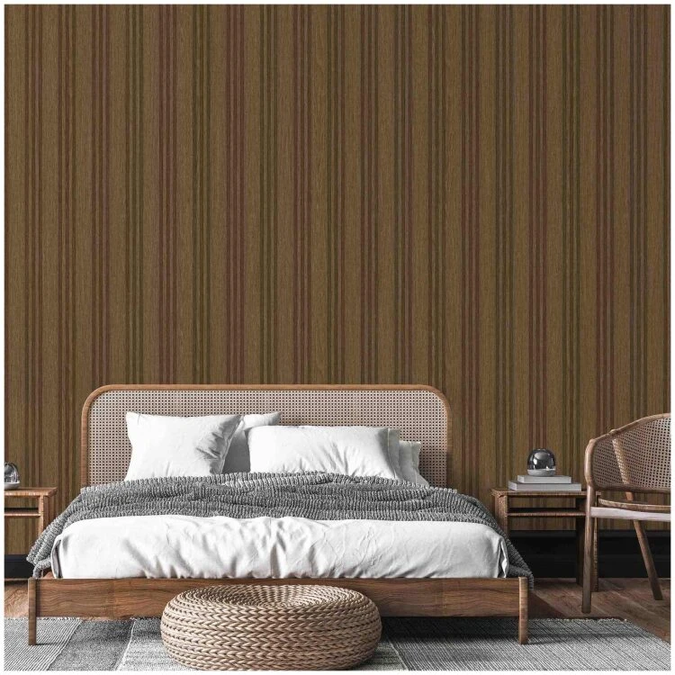 Πάνελ τοίχου φόντου με μαύρο κόκκους ξύλου, Πάνελ διακόσμησης σπιτιού τοίχου PS-Premium Ποιότητα