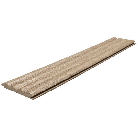 MDF PANEL ME 3D ΠΗΧΑΚΙΑ 801050 WAVE ST 16/119/2750mm SONOMA OAK