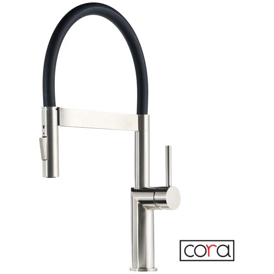 Μπαταρία Νεροχύτη Κουζίνας CORA Inox