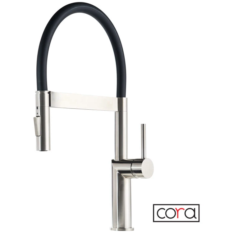 Μπαταρία Νεροχύτη Κουζίνας CORA Inox