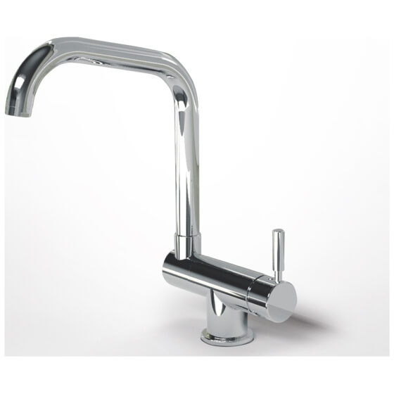 Μπαταρία Νεροχύτη Κουζίνας Design Eurorama Chrome