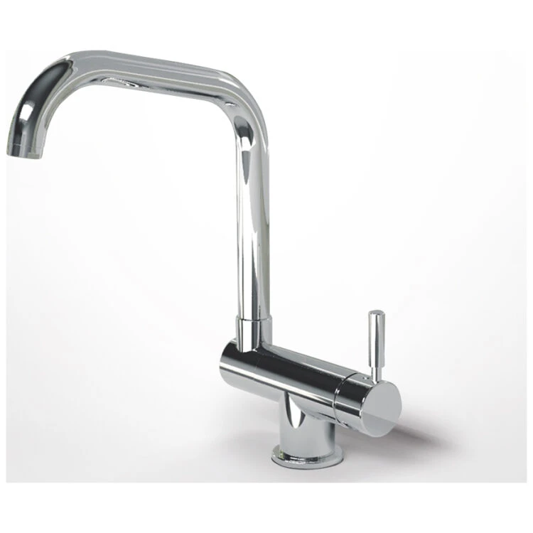 Μπαταρία Νεροχύτη Κουζίνας Design Eurorama Chrome