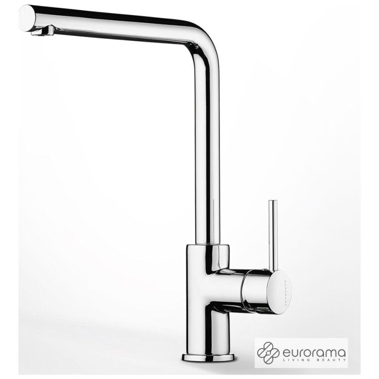 Μπαταρία Νεροχύτη Κουζίνας Tonda Eurorama Chrome