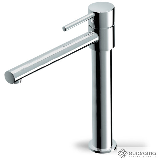 Μπαταρία Νεροχύτη Κουζίνας Tonda Βυθιζόμενη Eurorama Chrome