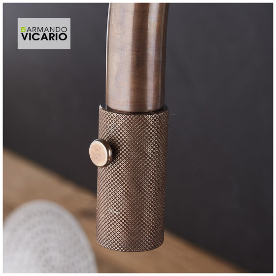 Μπαταρία Νεροχύτη Κουζίνας Urban Vicario natural Brass