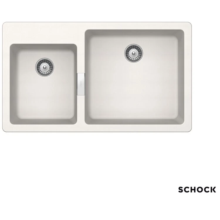 Νεροχύτης Κουζίνας Γρανίτη Mono 86x50 Schock Cristadur Polaris Granite