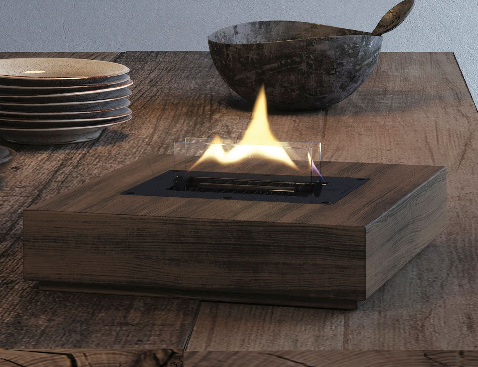 Επιτραπέζια Εστία Φωτιάς Holly Tenderflame