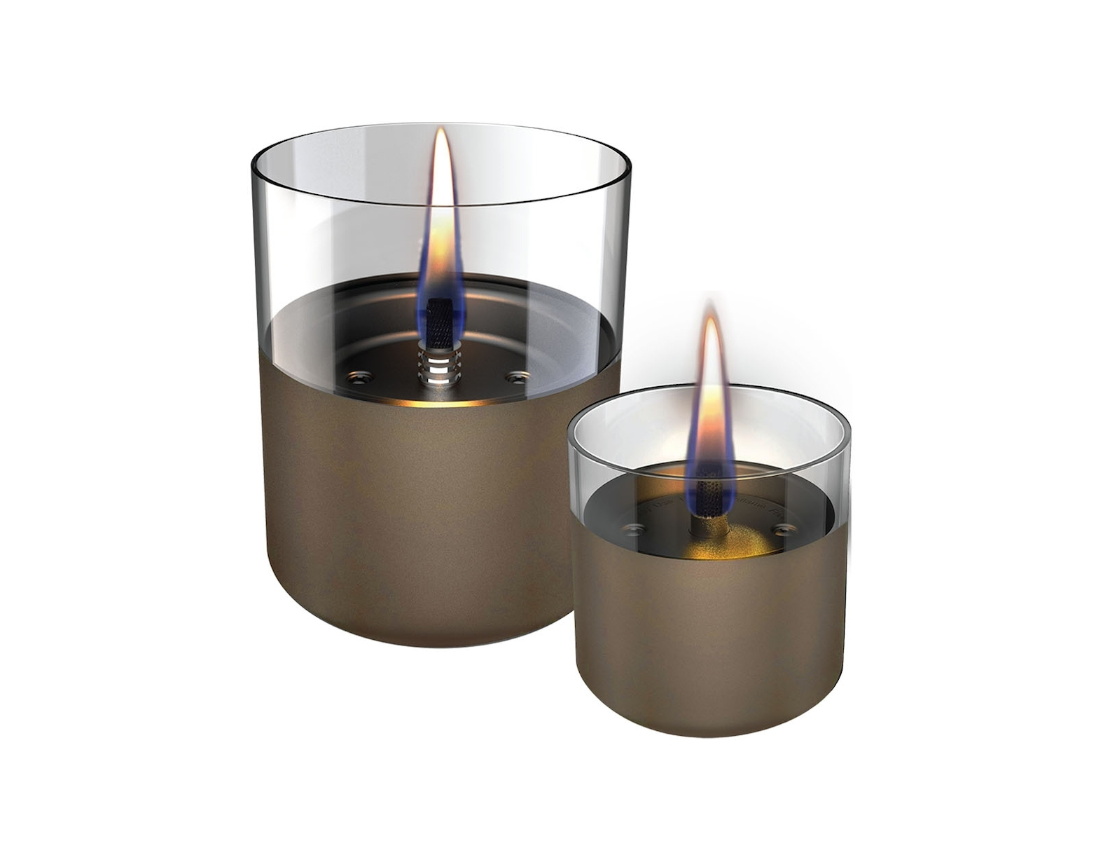 Σετ Duo Pack Επιτραπέζιες εστίες φωτιάς Lilly 8 & Lilly 10 Τenderflame