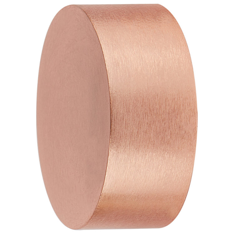 άκρο κουρτινόξυλου χαλκός