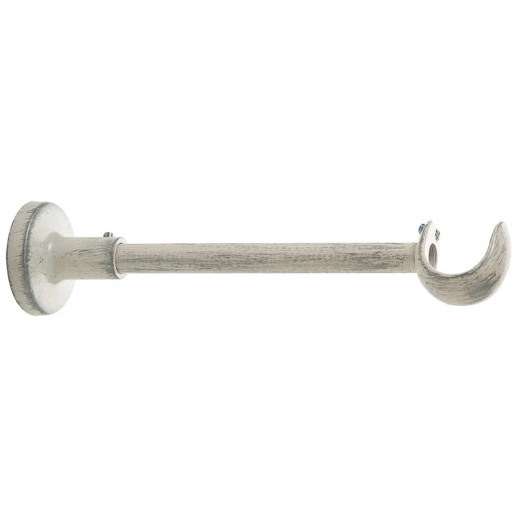 στηριγμα κουρτινοξυλου 4009 κρεμ πατίνα ασημί